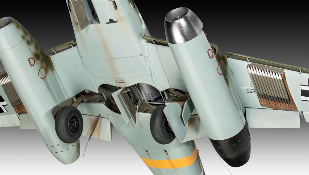 メッサーシュミット Me262A-1/A-2 プラモデル (レベル 1/32 Aircraft No.03875) 商品画像_3