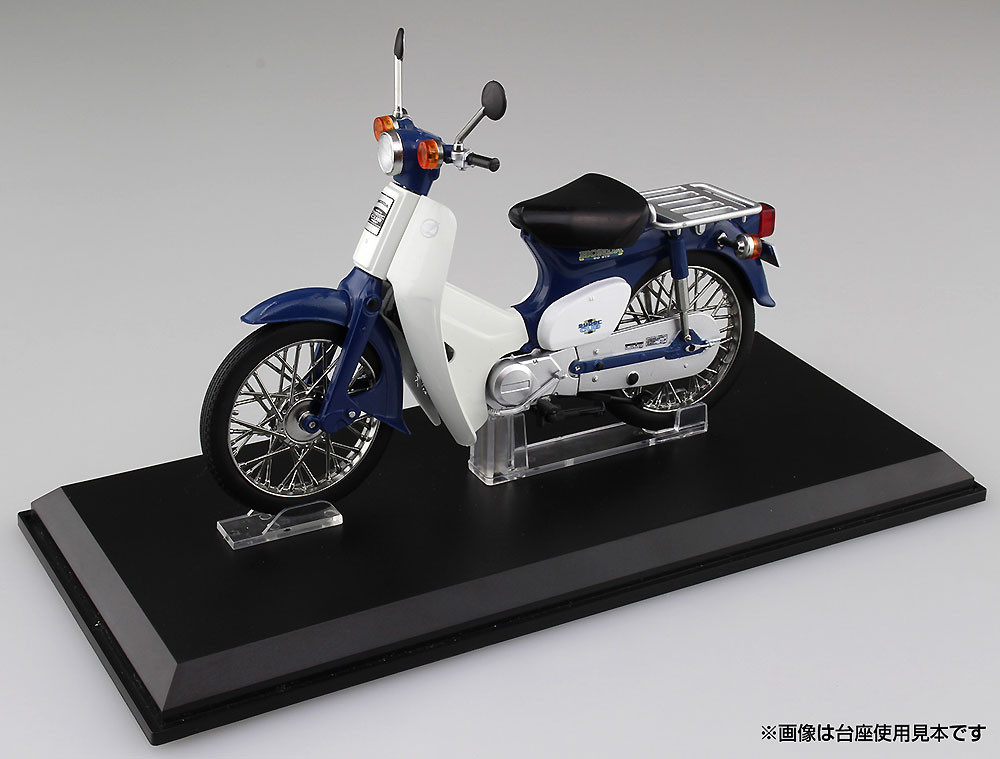 ホンダ スーパーカブ 50 ブルー 完成品 (アオシマ 1/12 完成品バイクシリーズ No.105665) 商品画像_1