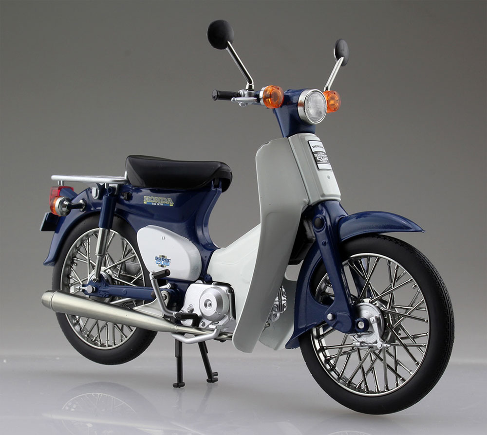 ホンダ スーパーカブ 50 ブルー 完成品 (アオシマ 1/12 完成品バイクシリーズ No.105665) 商品画像_2