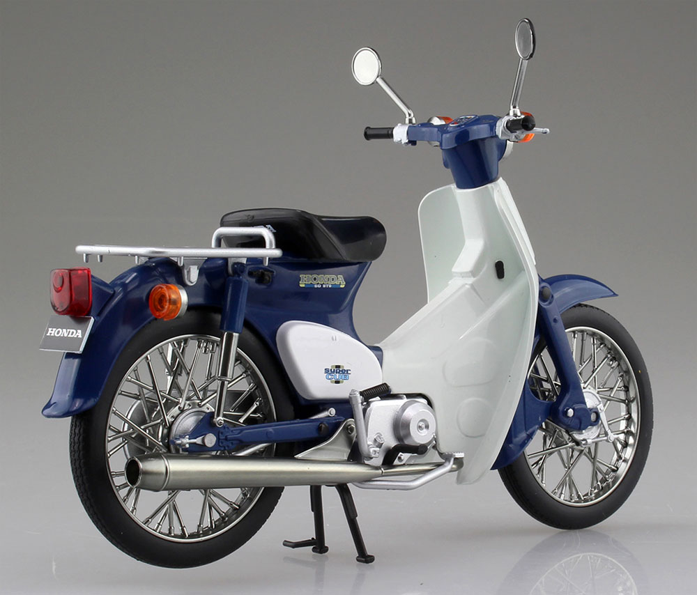 ホンダ スーパーカブ 50 ブルー 完成品 (アオシマ 1/12 完成品バイクシリーズ No.105665) 商品画像_3