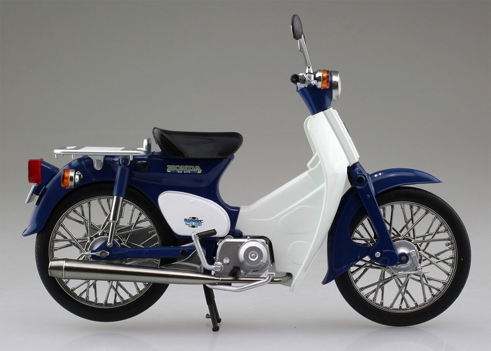 ホンダ スーパーカブ 50 ブルー 完成品 (アオシマ 1/12 完成品バイクシリーズ No.105665) 商品画像_4