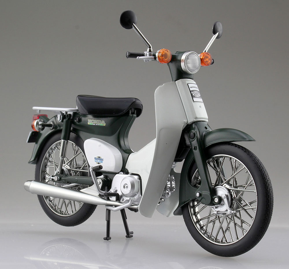 ホンダ スーパーカブ 50 グリーン 完成品 (アオシマ 1/12 完成品バイクシリーズ No.105658) 商品画像_2