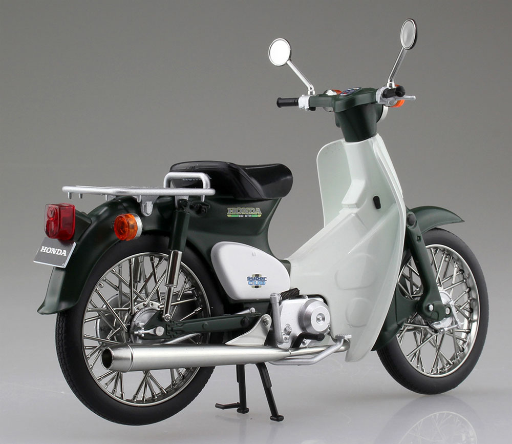 ホンダ スーパーカブ 50 グリーン 完成品 (アオシマ 1/12 完成品バイクシリーズ No.105658) 商品画像_3