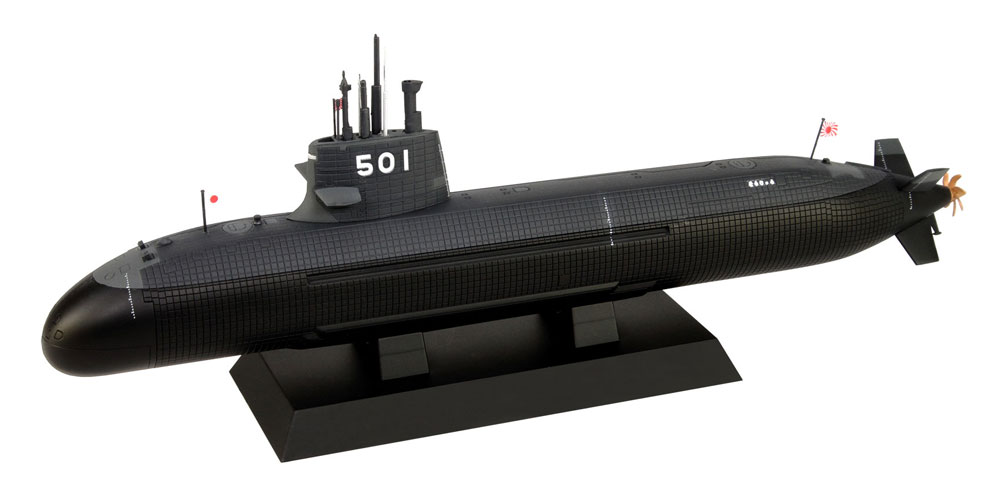 海上自衛隊 潜水艦 SS-501 そうりゅう プラモデル (ピットロード 1/350 スカイウェーブ JB シリーズ No.JB029) 商品画像_2