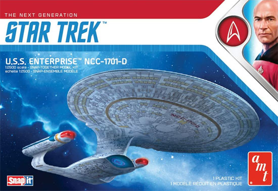 NCC-1701-D U.S.S.エンタープライズ プラモデル (amt スタートレック（STAR TREK）シリーズ No.AMT1126/12) 商品画像