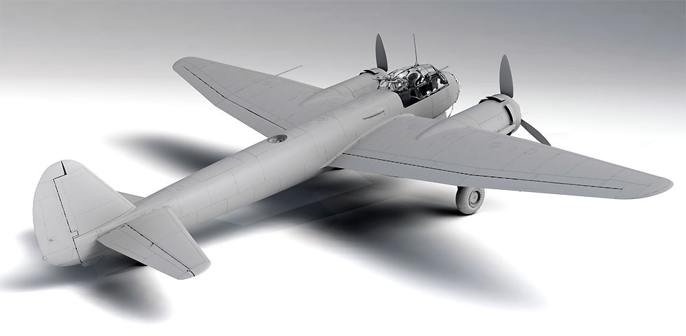 ユンカース Ju88D-1 長距離偵察機 プラモデル (ICM 1/48 エアクラフト プラモデル No.48240) 商品画像_3