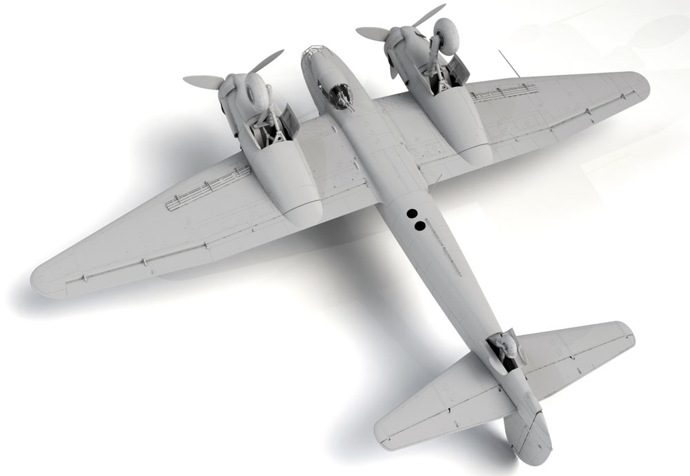 ユンカース Ju88D-1 長距離偵察機 プラモデル (ICM 1/48 エアクラフト プラモデル No.48240) 商品画像_4