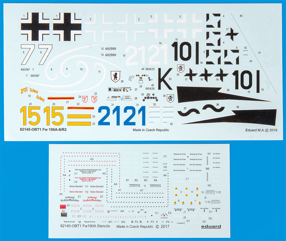 フォッケウルフ Fw190A-8/R2 プラモデル (エデュアルド 1/48 プロフィパック No.82145) 商品画像_2