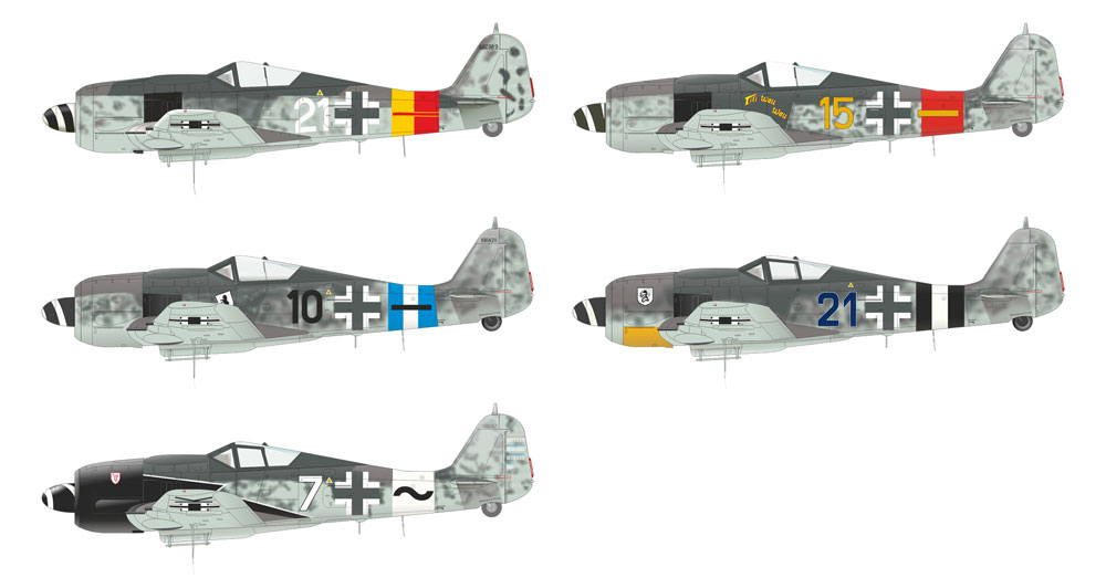 フォッケウルフ Fw190A-8/R2 プラモデル (エデュアルド 1/48 プロフィパック No.82145) 商品画像_3