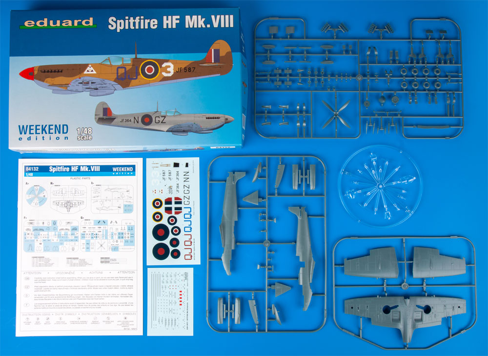 スピットファイア HF Mk.8 プラモデル (エデュアルド 1/48 ウィークエンド エディション No.84132) 商品画像_1