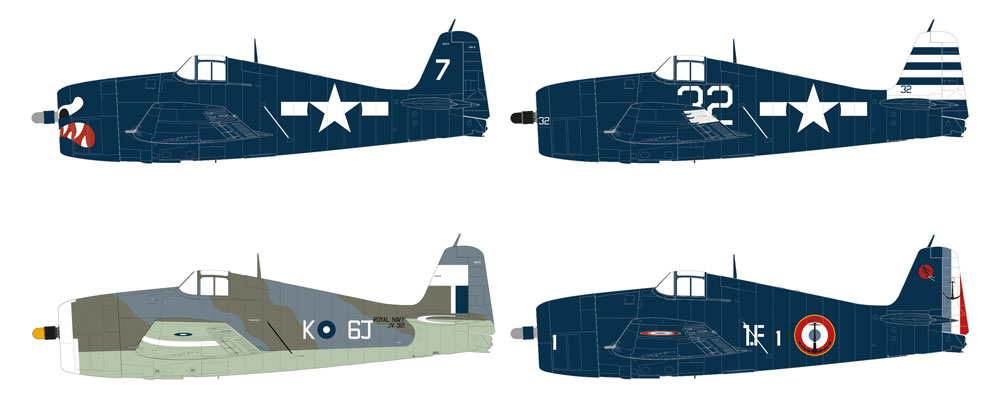 1/24 ミリタリーエアクラフト グラマン F6F-5 ヘルキャット