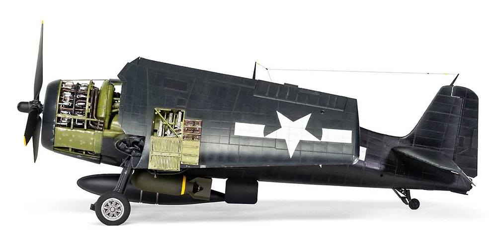 グラマン F6F-5 ヘルキャット プラモデル (エアフィックス 1/24 ミリタリーエアクラフト No.A19004) 商品画像_3