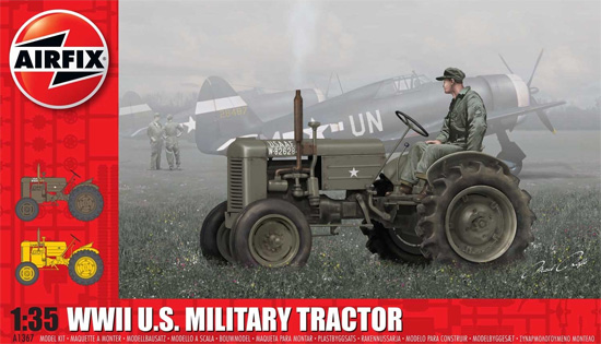 WW2 U.S. ミリタリートラクター プラモデル (エアフィックス 1/35 ミリタリー No.A1367) 商品画像