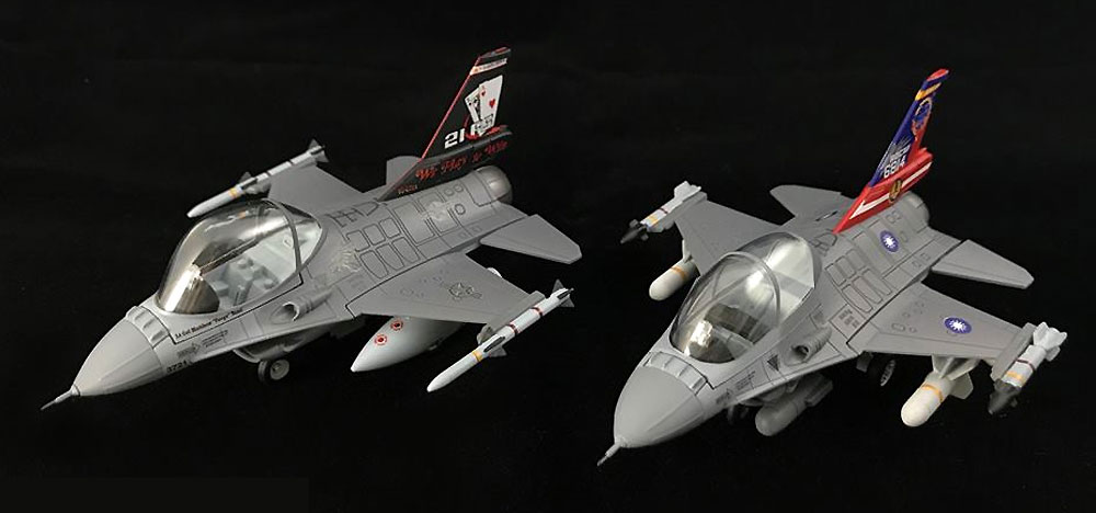 ROCAF F-16A & F-16B ブロック20 プラモデル (フリーダムモデル コンパクトシリーズ No.162709) 商品画像_2