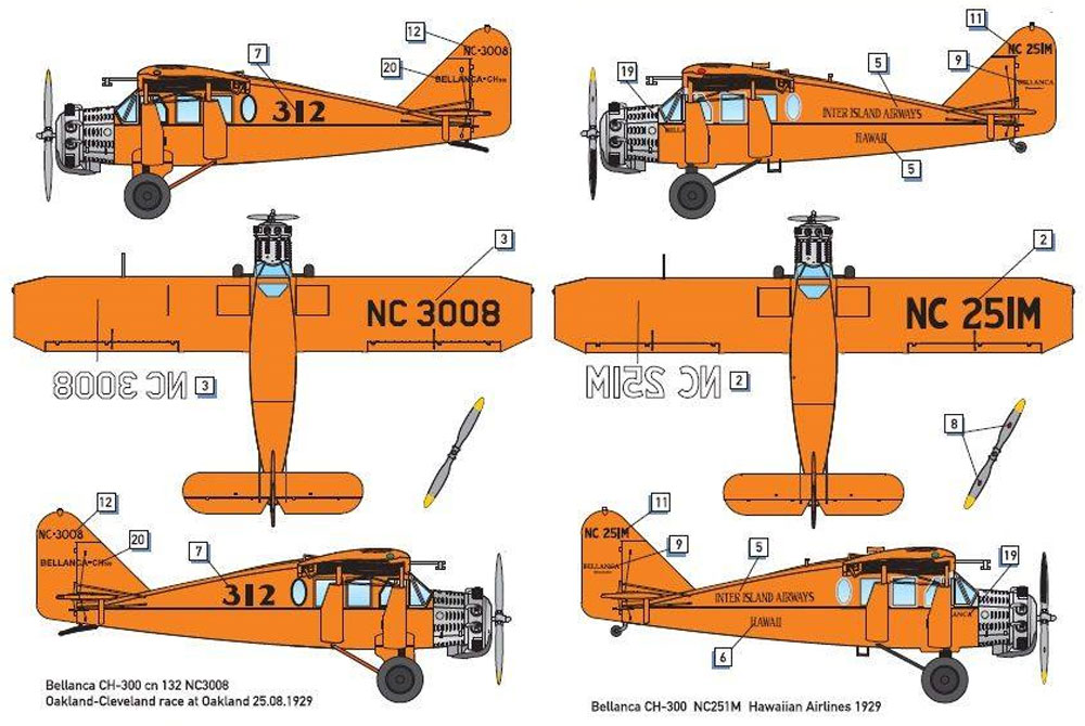 べランカ CH-300 ペースメーカー プラモデル (ドラ ウイングス 1/72 エアクラフト プラモデル No.DW72022) 商品画像_2