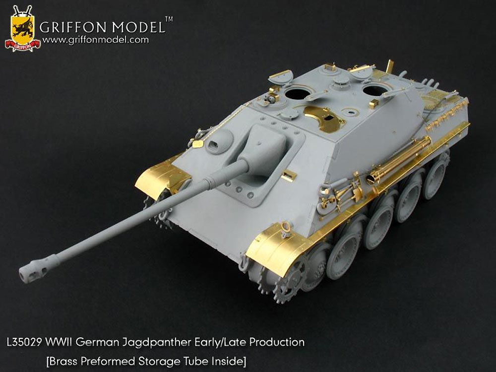 ドイツ Sd.Kfz.173 Ausf.G1 ヤークトパンター 初期生産型 2in1 w/ツィメリット ディテールアップパーツ付き 特別版 プラモデル (ドラゴン 1/35 '39-'45 Series No.DR6758SP) 商品画像_4