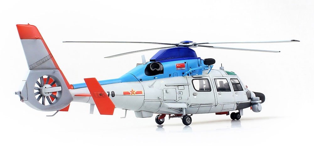 中国海軍 Z-9DJ ドルフィン プラモデル (ドリームモデル 1/72 航空機モデル No.DM720009) 商品画像_4