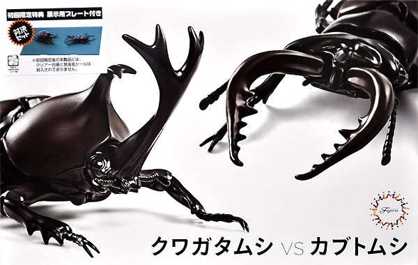 いきもの編 クワガタムシ vs カブトムシ 対決セット プラモデル (フジミ 自由研究 No.025) 商品画像