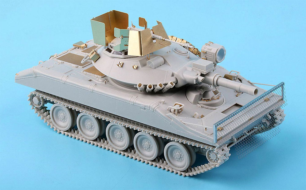 アメリカ Ｍ551 シェリダン 空挺戦車 ディテールアップセット エッチング (テトラモデルワークス AFV エッチングパーツ No.ME-35060) 商品画像_2