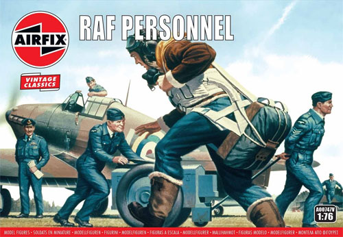 RAF 兵員 プラモデル (エアフィックス 1/76 ミリタリー No.A00747V) 商品画像