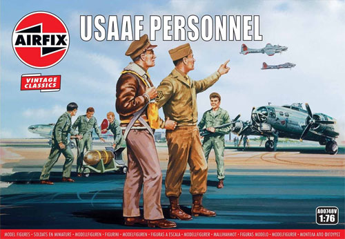 USAAF 兵員 プラモデル (エアフィックス 1/76 ミリタリー No.A00748V) 商品画像