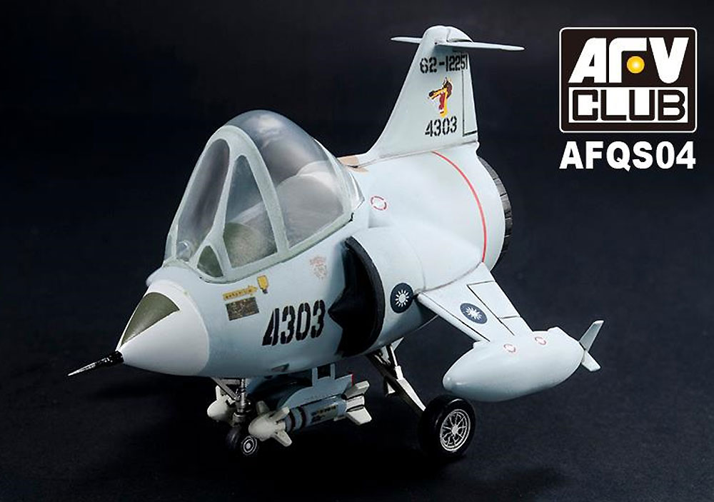 中華民国空軍 F-104G スターファイター プラモデル (AFV CLUB ディフォルメ飛行機 Qシリーズ No.AFQS04) 商品画像_1