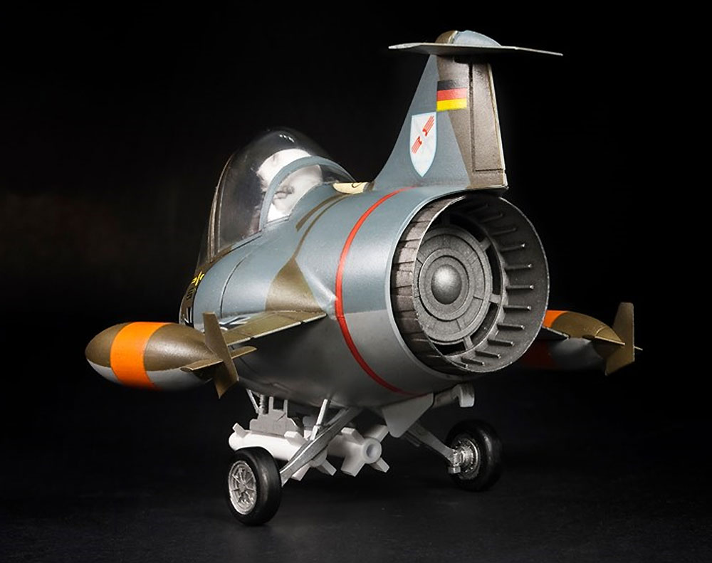 西ドイツ空軍・海軍 F-104G スターファイター プラモデル (AFV CLUB ディフォルメ飛行機 Qシリーズ No.AFQS06) 商品画像_3