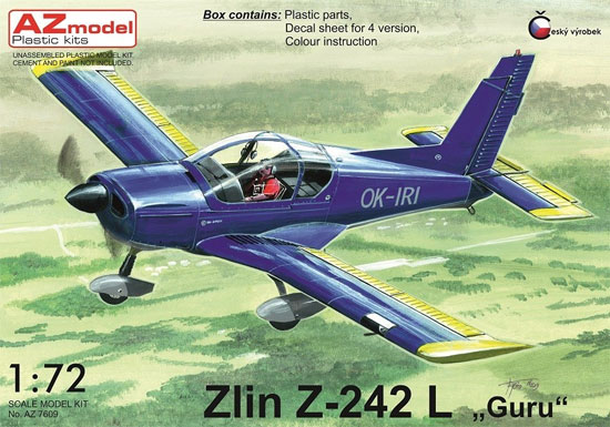 ズリーン Z-242L グル プラモデル (AZ model 1/72 エアクラフト プラモデル No.AZ7609) 商品画像