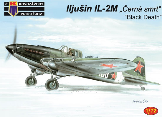 イリューシン IL-2M 黒死病 プラモデル (KPモデル 1/72 エアクラフト プラモデル No.KPM0137) 商品画像