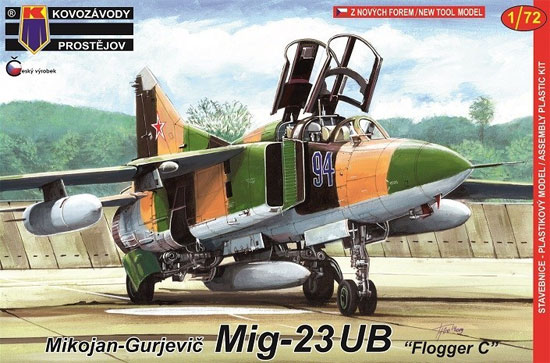 MiG-23UB フロッガーC プラモデル (KPモデル 1/72 エアクラフト プラモデル No.KPM0141) 商品画像