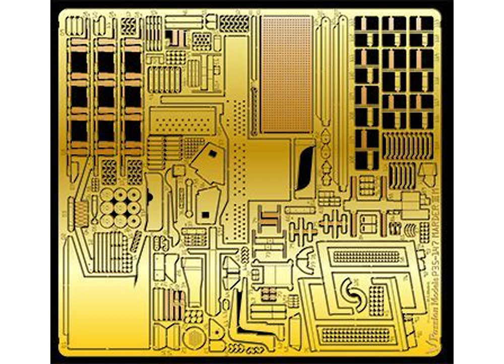 マーダー 3M用 エッチングパーツ (タミヤ MM35364 35255) エッチング (パッションモデルズ 1/35 シリーズ No.P35-147) 商品画像_1