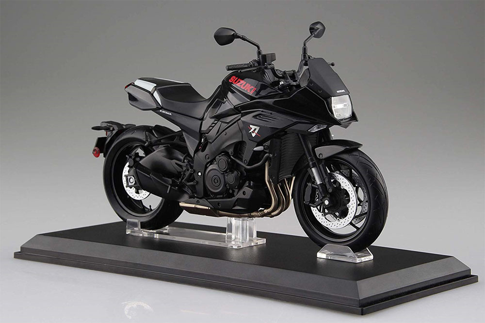 スズキ GSX-S1000S KATANA グラススパークルブラック 完成品 (アオシマ 1/12 完成品バイクシリーズ No.106181) 商品画像_1