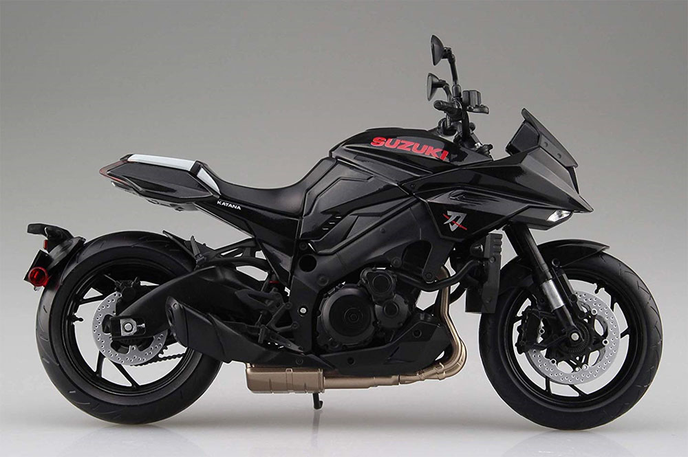 スズキ GSX-S1000S KATANA グラススパークルブラック 完成品 (アオシマ 1/12 完成品バイクシリーズ No.106181) 商品画像_4