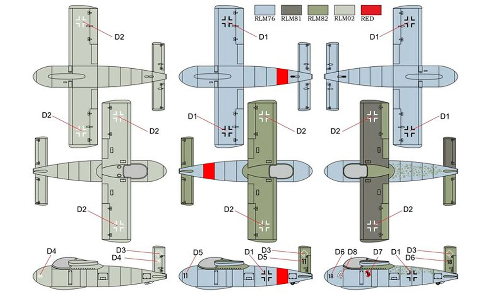 メッサーシュミット P-1103 ロケット戦闘機 プラモデル (ブレンガン 1/72 Plastic kits No.BRP72036) 商品画像_1