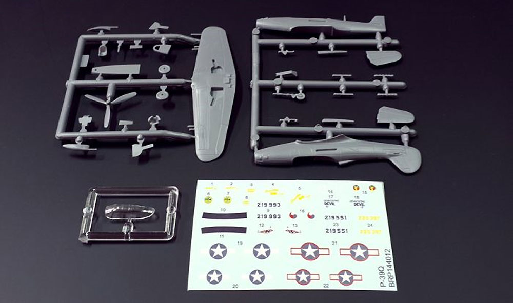 P-39Q エアロコブラ プラモデル (ブレンガン 1/144 Plastic kits (プラスチックキット) No.BRP144012) 商品画像_2