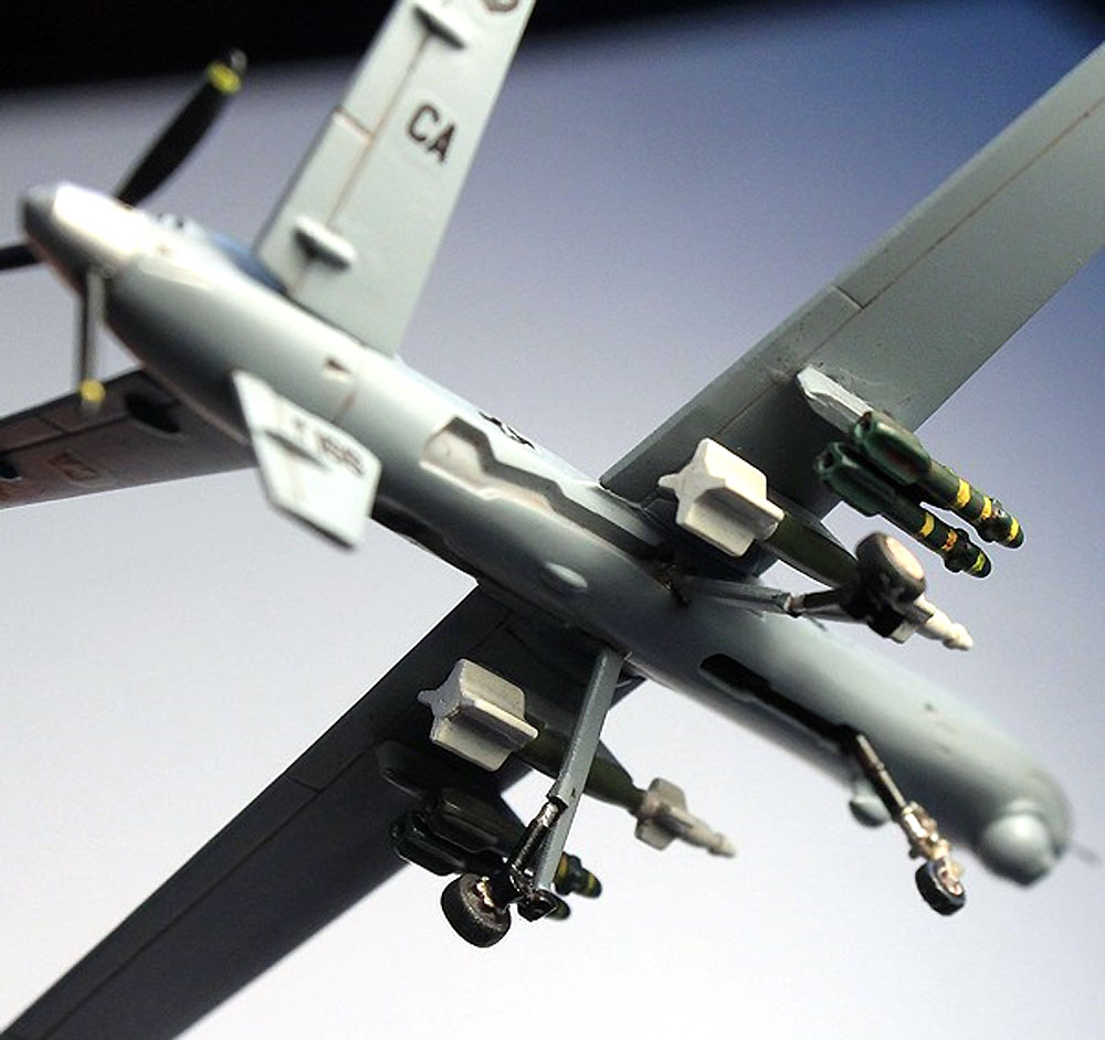 ジェネラル アトミックス MQ-9 リーパー アメリカ空軍 プラモデル (ミニウイング 1/144 インジェクションキット No.mini329) 商品画像_2