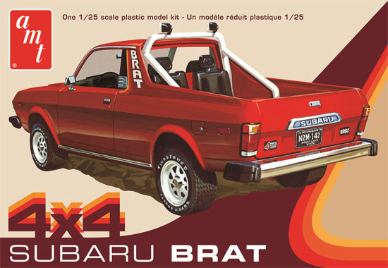スバル ブラット プラモデル (amt 1/25 カーモデル No.AMT1128M/12) 商品画像