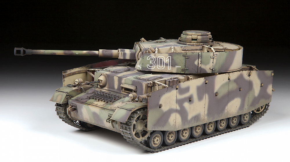 4号戦車G型 ドイツ中戦車 プラモデル (ズベズダ 1/35 ミリタリー No.3674) 商品画像_1