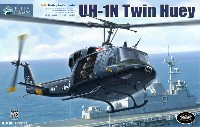 キティホーク 1/48 ミリタリーエアクラフト プラモデル UH-1N ツインヒューイ