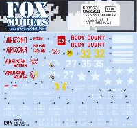 フォックスモデル (FOX MODELS) AFVデカール M551 シェリダン ベトナム戦争 デカールセット 1