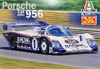 イタレリ 1/24 カーモデル ポルシェ 956 日本語説明書付き