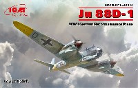 ICM 1/48 エアクラフト プラモデル ユンカース Ju88D-1 長距離偵察機