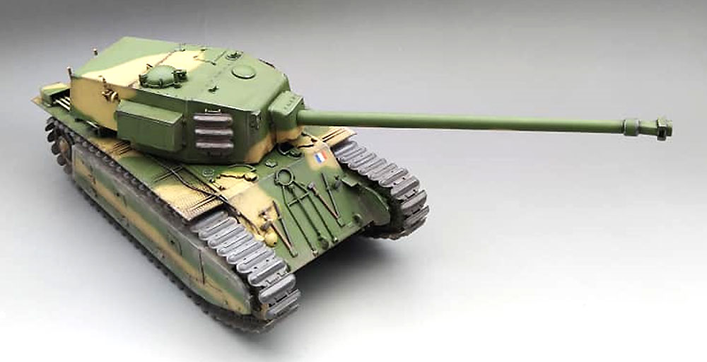 フランス重戦車 ARL44 プラモデル (アミュージングホビー 1/35 ミリタリー No.35A025) 商品画像_2