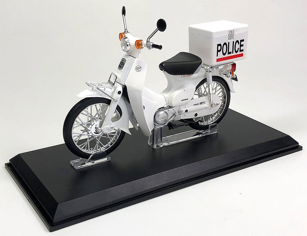 ホンダ スーパーカブ ポリス仕様 完成品 (アオシマ 1/12 完成品バイクシリーズ No.105689) 商品画像_1