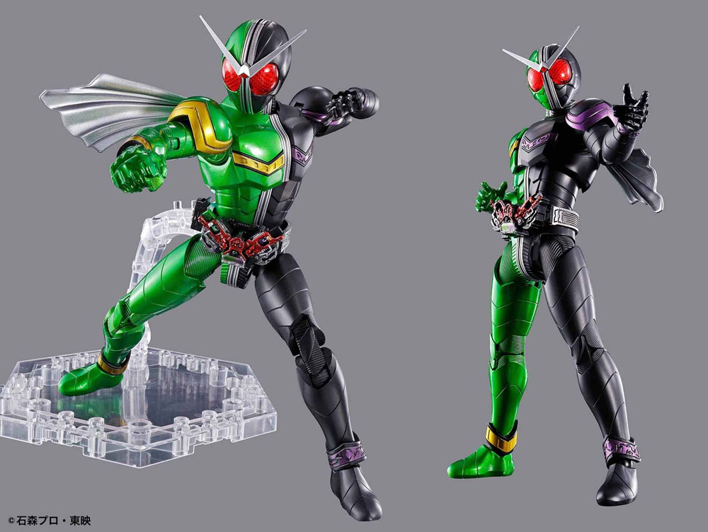 仮面ライダー W サイクロンジョーカー プラモデル (バンダイ フィギュアライズ スタンダード No.5057846) 商品画像_2