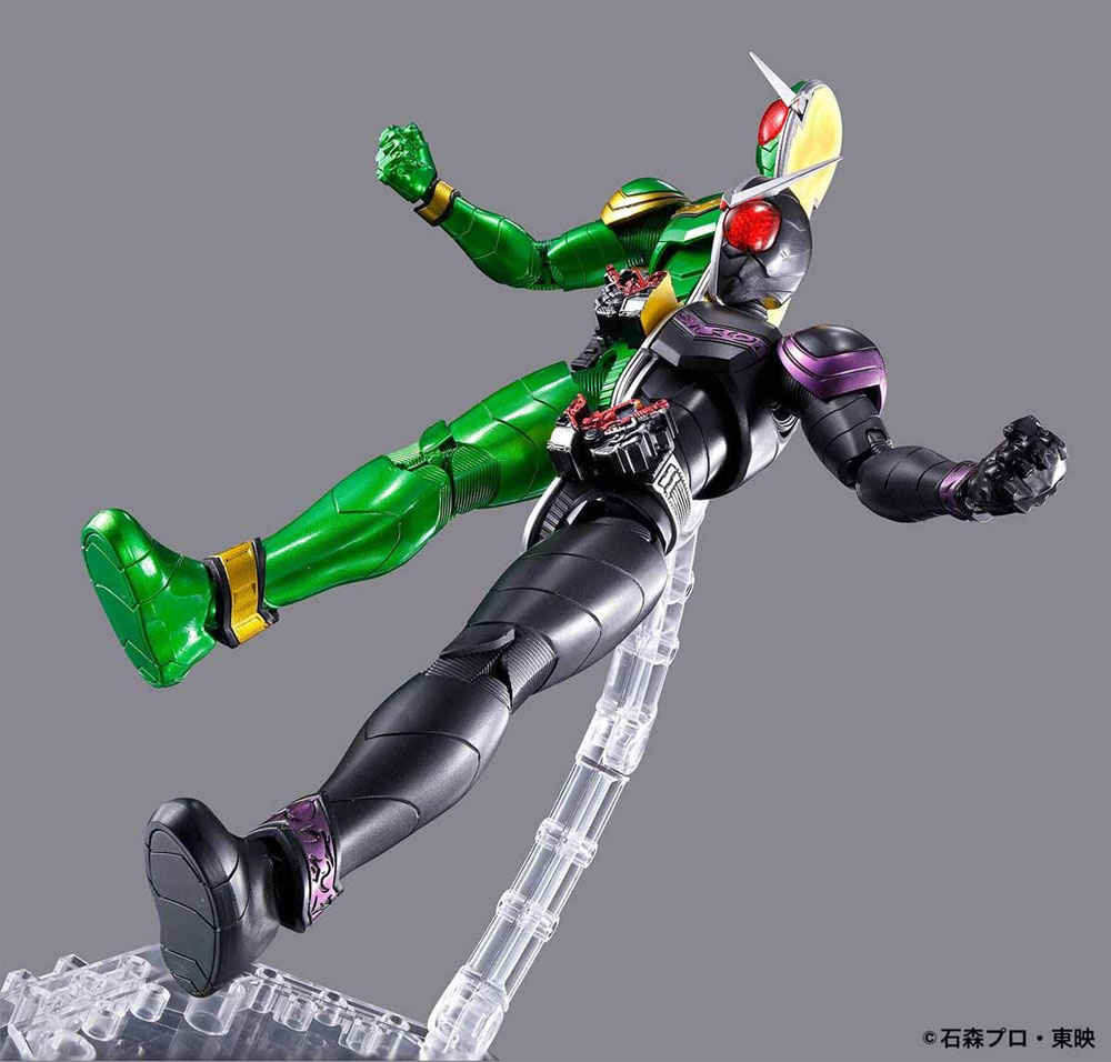 仮面ライダー W サイクロンジョーカー プラモデル (バンダイ フィギュアライズ スタンダード No.5057846) 商品画像_3