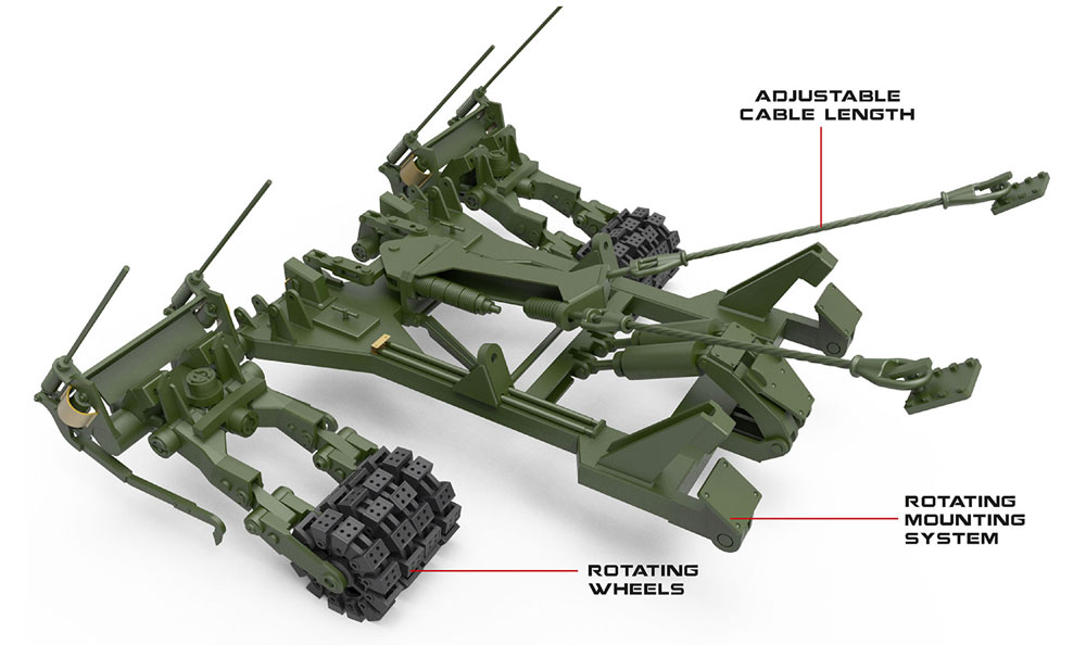 KMT-9 地雷処理装置 プラモデル (ミニアート 1/35 ミリタリーミニチュア No.37040) 商品画像_3