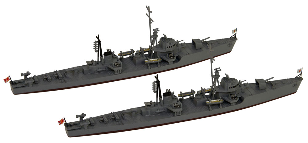 日本海軍 海防艦 日振・昭南 プラモデル (ピットロード 1/700 スカイウェーブ W シリーズ No.SPW066) 商品画像_3