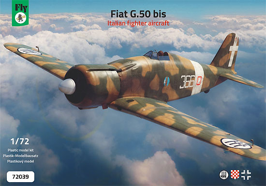 フィアット G.50bis プラモデル (フライ 1/72 エアクラフト プラモデル No.72039) 商品画像