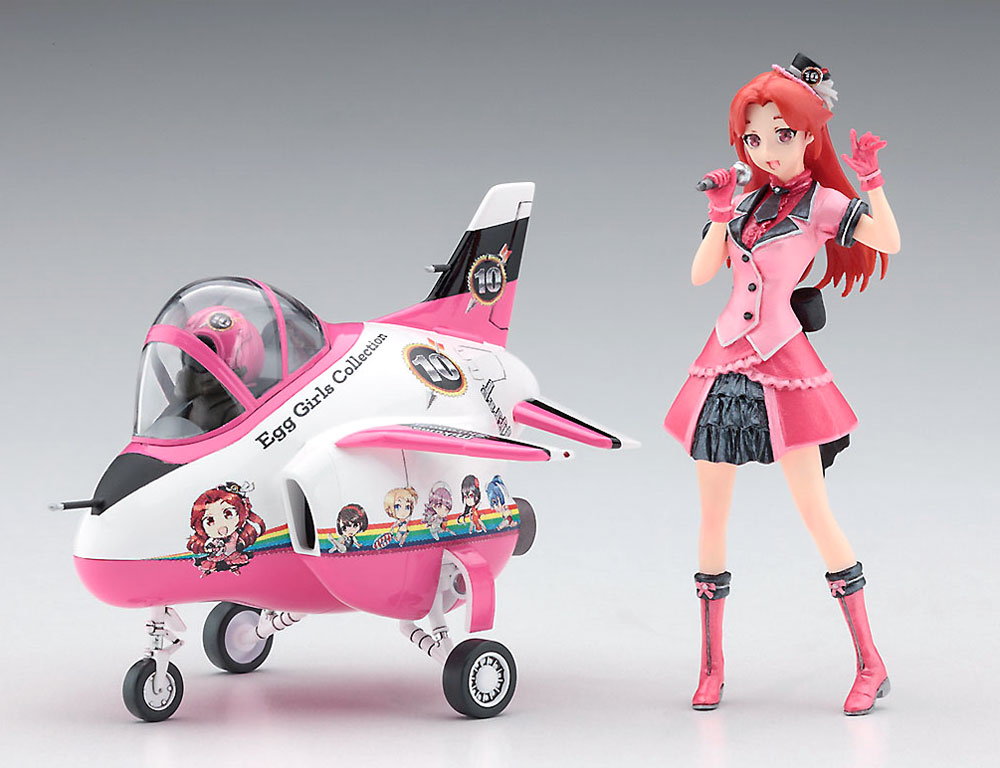 白凪みくも アイドル w/T-4 プラモデル (ハセガワ たまごガールズコレクション No.010) 商品画像_1